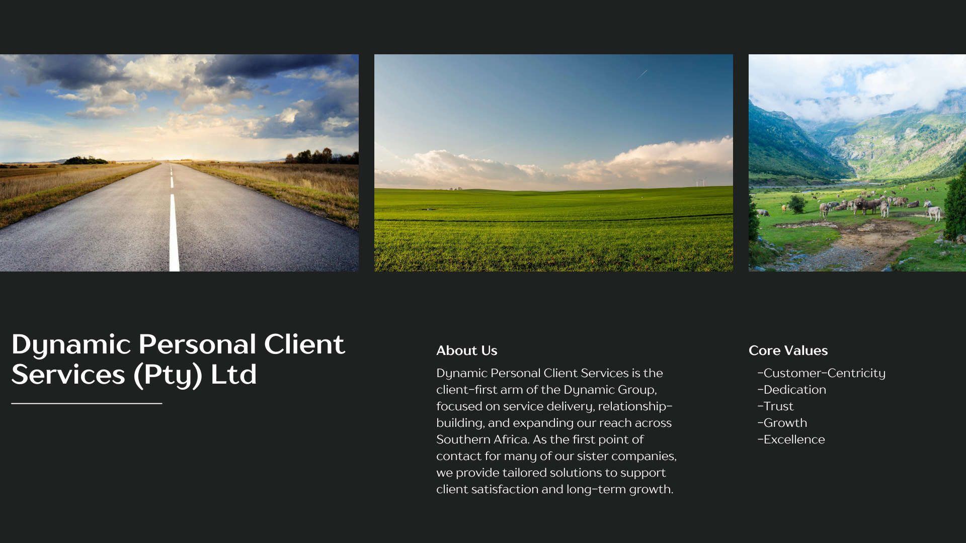Dynamic Personal Client Services Dynamic Personal Client Services